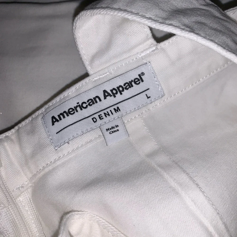 American Apparel White Overalls/Jumpsuit - Picture 6 of 6